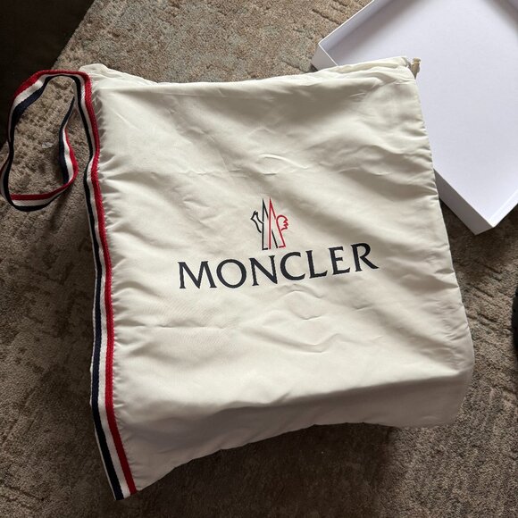 NWT/NIB Black Moncler Kickstream Low Rain Boots - size 8/38 - Picture 6 of 9